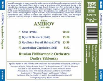 CD نيسم جلال: Shur / Kyurdi Ovshari • Gyulistan Bayati Shiraz / Azerbaijan Capriccio