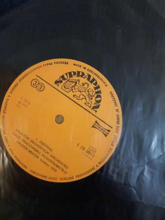 LP Various: 1. Festival Velkých Dechových Orchestrů- ČVOS Pracovníků Kovoprůmyslu
