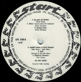 LP 100 Folk Celsius: Country