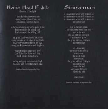 CD 16 Horsepower: Folklore DIGI