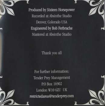 CD 16 Horsepower: Folklore DIGI