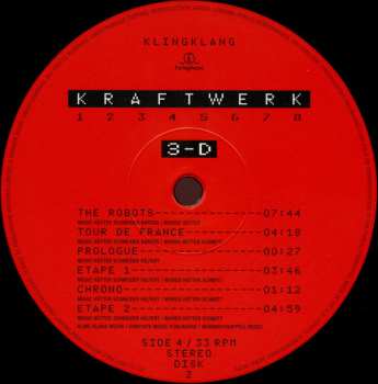 2LP Kraftwerk: 3-D (1 2 3 4 5 6 7 8)