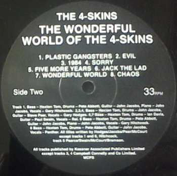 LP 4 Skins: The Wonderful World Of The 4 Skins (The Best Of The 4 Skins) LTD | CLR