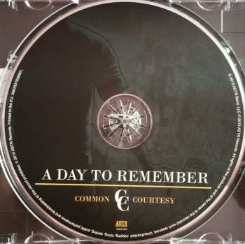 CD A Day To Remember: Common Courtesy