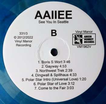 LP Aaiiee: See You In Seattle CLR