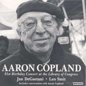 CD Aaron Copland: 81st Birthday Concert At The Library Of Congress