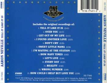 CD Aaron Neville: Tell It Like It Is