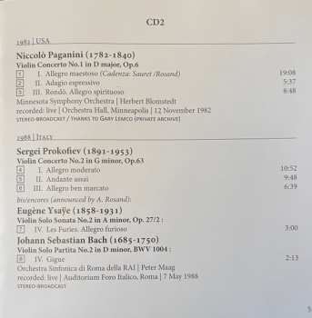 4CD/Box Set Aaron Rosand: In Memoriam