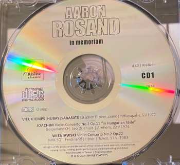 4CD/Box Set Aaron Rosand: In Memoriam