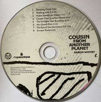 CD Aaron Whitby: Cousin From Another Planet
