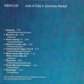 CD Abacus: Just A Day's Journey Away!