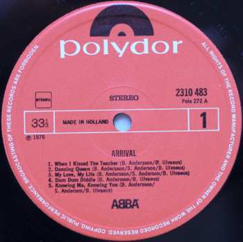 LP ABBA: Arrival