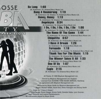 CD ABBA-Esque: Die Grosse ABBA Party