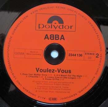 LP ABBA: Voulez-Vous