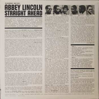 LP Abbey Lincoln: Straight Ahead