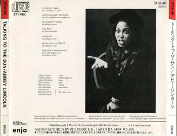 CD Abbey Lincoln: Talking To The Sun