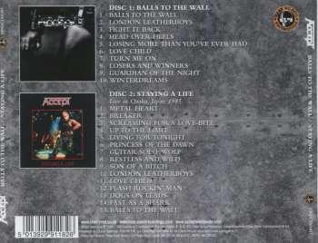 2CD Accept: Balls To The Wall / Staying A Life