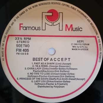 LP Accept: Best Of Accept