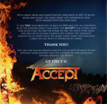 2CD Accept: Restless And Live (Blind Rage - Live In Europe 2015) DIGI