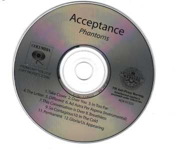 CD Acceptance: Phantoms