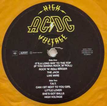 LP AC/DC: High Voltage CLR | LTD