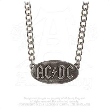 Merch AC/DC: Halskette Logo Ac/dc Tag