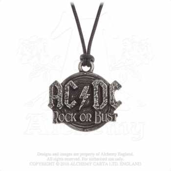 Merch AC/DC: Halskette Rock Or Bust