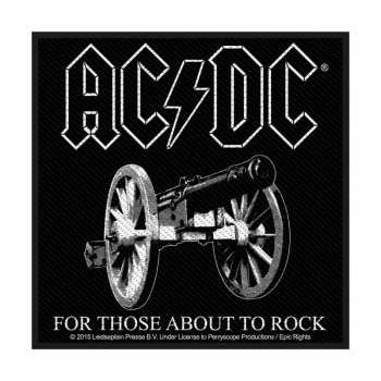 Merch AC/DC: Aufnäher For Those About To Rock