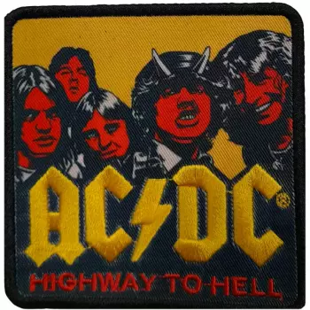 Aufnäher Highway To Hell Alt Colour