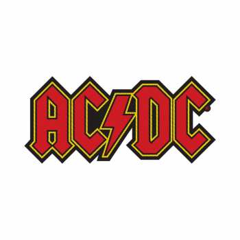 Merch AC/DC: Aufnäher Logo Ac/dc Cut-out 