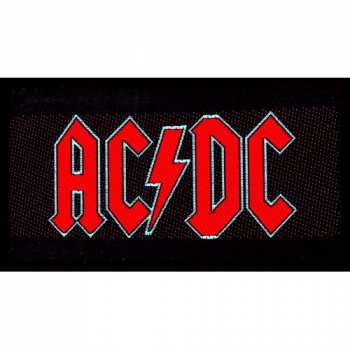 Merch AC/DC: Aufnäher Red Logo Ac/dc