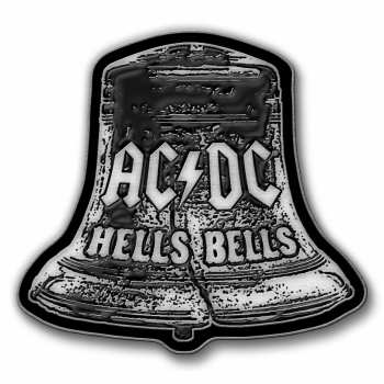 Merch AC/DC: Button Hells Bells Stahl