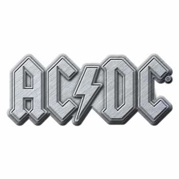 Merch AC/DC: Button Metal Logo Ac/dc