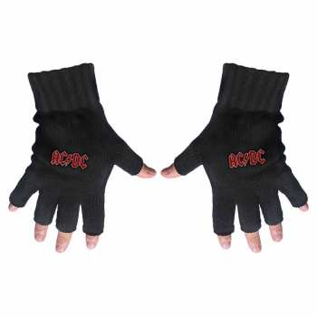 Merch AC/DC: Handschuhe Classic Red Logo Ac/dc