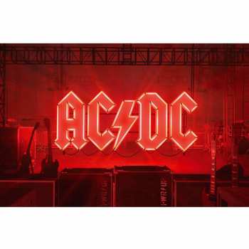 Merch AC/DC: Textil-Poster Pwr-up