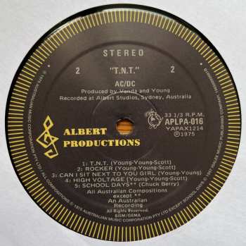 LP AC/DC: T.N.T. LTD