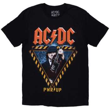 Merch AC/DC: T-Shirt Angus Triangle Prw-up Eu Tour '30