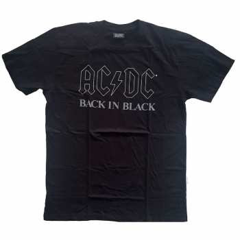 Merch AC/DC: T-Shirt Back In Black 