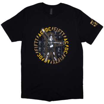 Merch AC/DC: T-Shirt Fifty Angus Repeat