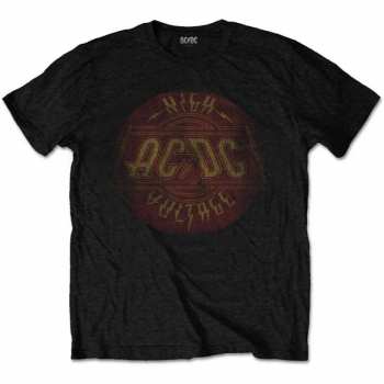 Merch AC/DC: T-Shirt High Voltage Vintage 