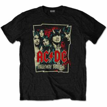 Merch AC/DC: T-Shirt Highway To Hell Sketch 