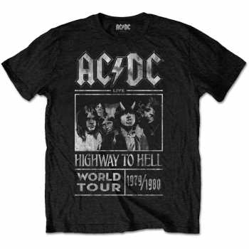 Merch AC/DC: T-Shirt Highway To Hell World Tour 1979/1980 