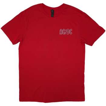 Merch AC/DC: T-Shirt Mini Logo Ac/dc / Lock Up Your Daughters