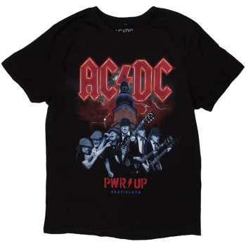 Merch AC/DC: T-Shirt Pwr-up Bratislava '24