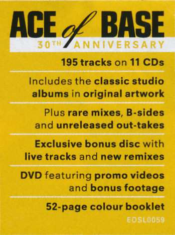 11CD/DVD/Box Set Ace Of Base: All That She Wants: The Classic Collection DLX