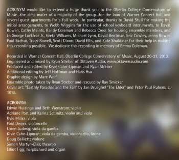 CD Antonio Bertali: Paradise (Instrumental Sonatas Of Antonio Bertali)