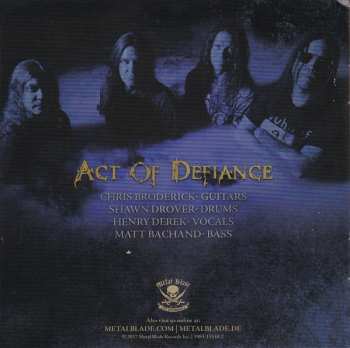 CD Act Of Defiance: Old Scars, New Wounds