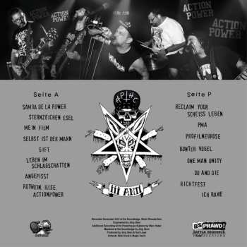 LP Actionpower: Holzweg To Hell CLR