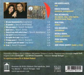 CD Enrico Pieranunzi: Danza Di Una Ninfa (Storie Di Tenco)