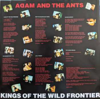 LP Adam And The Ants: Kings of the Wild Frontier